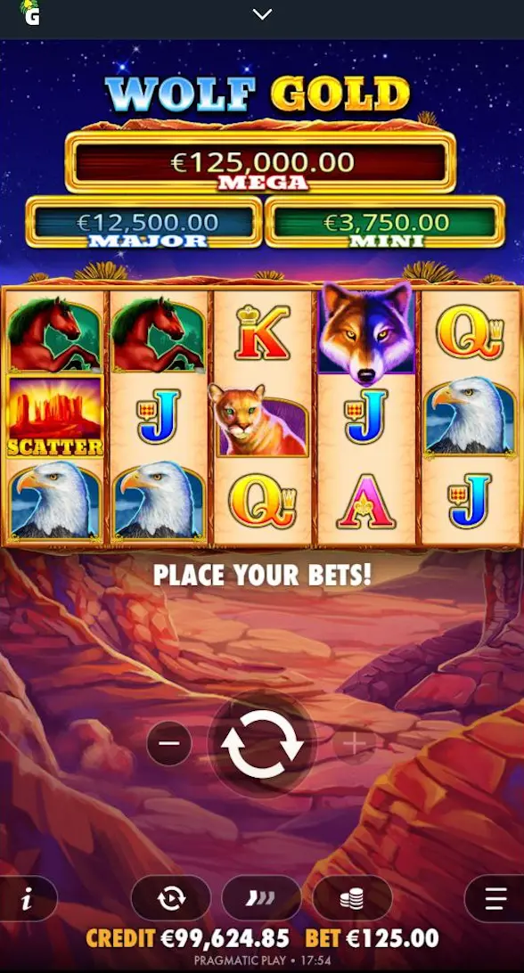 Wolf Gold Slot - Big Win